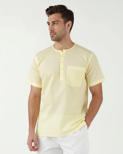 Men's Ethnic Short Kurta  100% Cotton