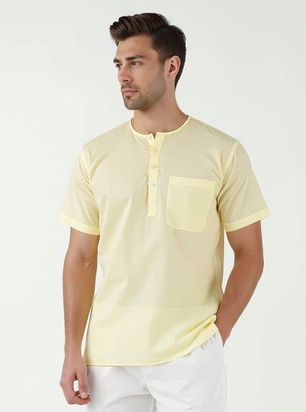 Men's Ethnic Short Kurta  100% Cotton