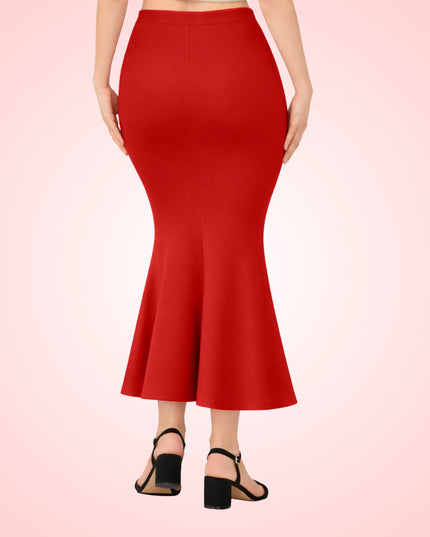 Saree Shapewear Petticoat for Women, Stretchable Cotton Blend