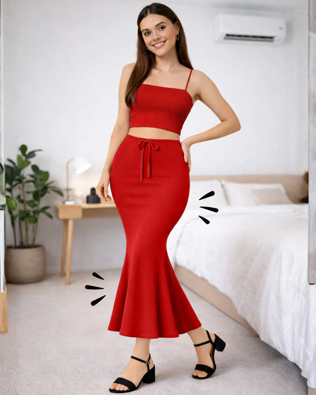 Saree Shapewear Petticoat for Women, Stretchable Cotton Blend