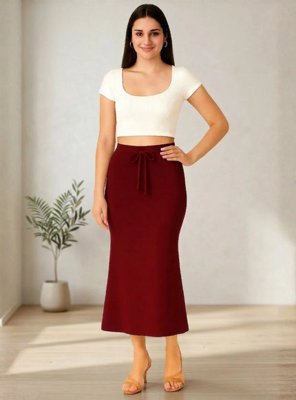 Premium 4-Way Stretch Saree Shapewear Petticoat