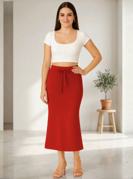 Premium 4-Way Stretch Saree Shapewear Petticoat