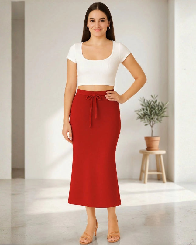 Premium 4-Way Stretch Saree Shapewear Petticoat