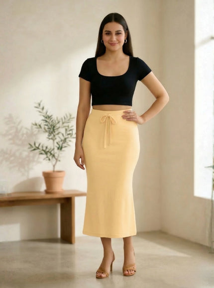 Premium 4-Way Stretch Saree Shapewear Petticoat