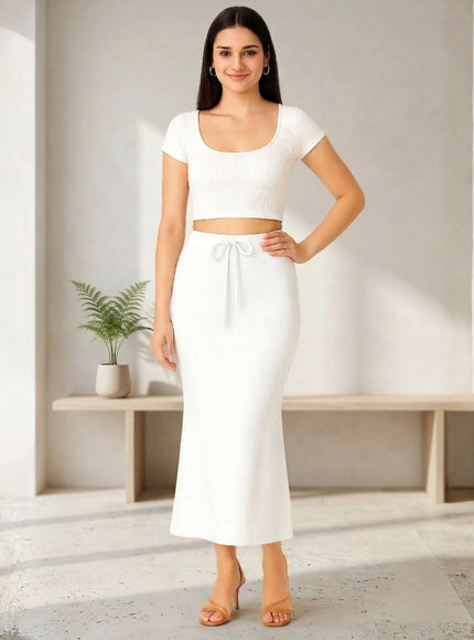 Premium 4-Way Stretch Saree Shapewear Petticoat
