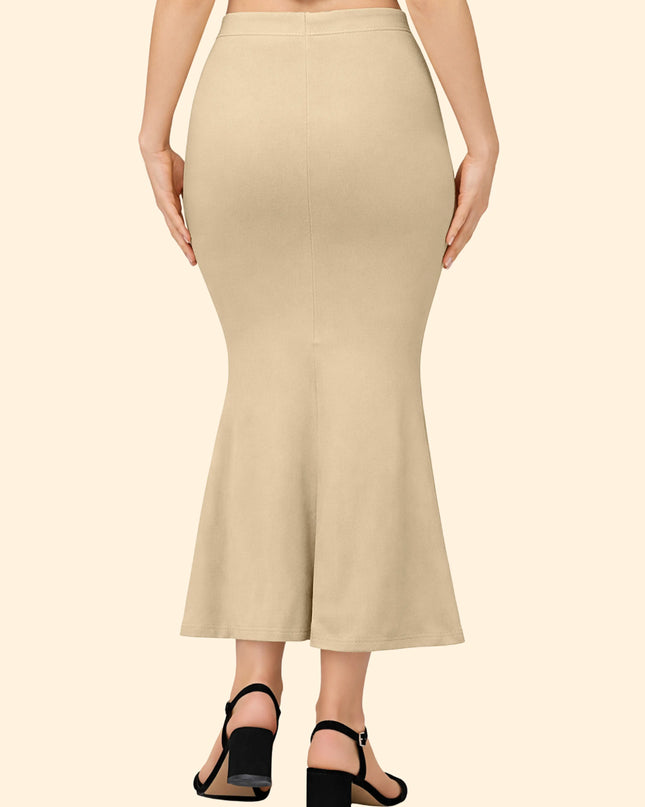 Saree Shapewear Petticoat for Women, Stretchable Cotton Blend