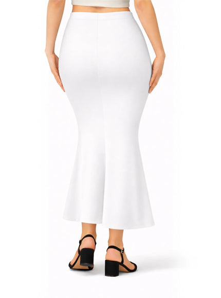 Saree Shapewear Petticoat for Women, Stretchable Cotton Blend