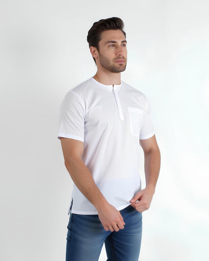 Men's Ethnic Short Kurta  100% Cotton