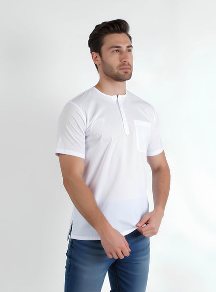 Men's Ethnic Short Kurta  100% Cotton
