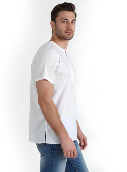 Men's Ethnic Short Kurta  100% Cotton