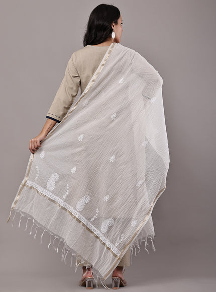 NatureThread Premium Chanderi Dupatta for Women | Elegant Ethnic & Festive Wear Dupatta