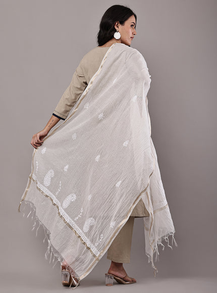 NatureThread Premium Chanderi Dupatta for Women | Elegant Ethnic & Festive Wear Dupatta