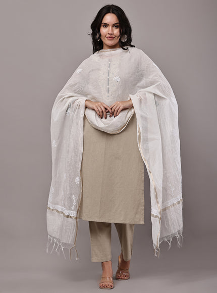 NatureThread Premium Chanderi Dupatta for Women | Elegant Ethnic & Festive Wear Dupatta