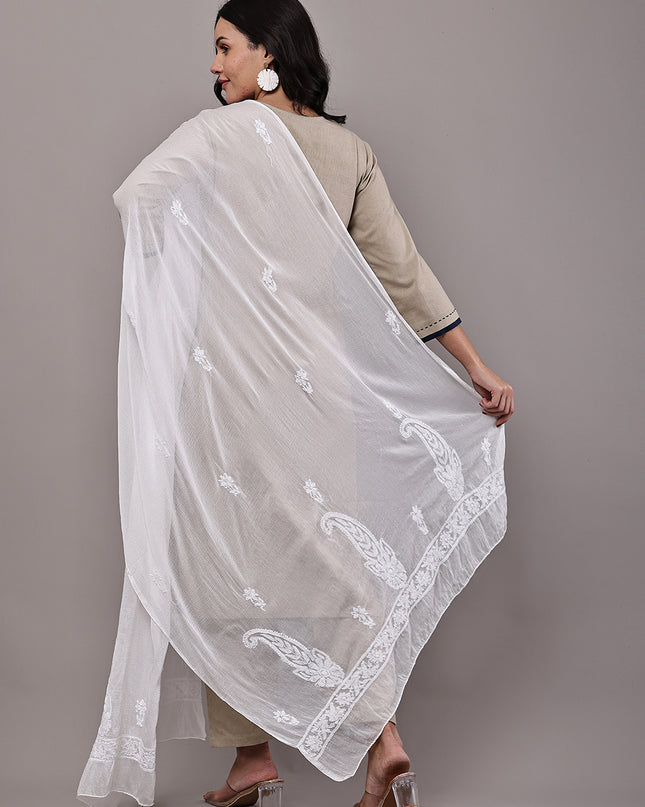 NatureThread Stylish Georgette Dupatta for Women | Soft Lightweight Designer Dupatta