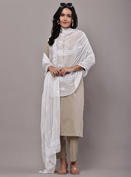 NatureThread Stylish Georgette Dupatta for Women | Soft Lightweight Designer Dupatta