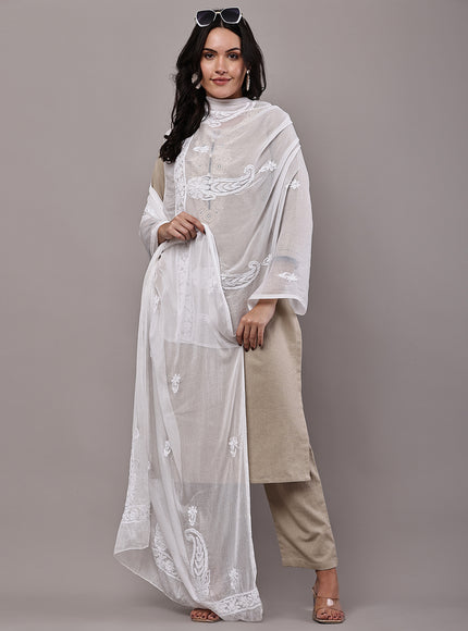 NatureThread Stylish Georgette Dupatta for Women | Soft Lightweight Designer Dupatta