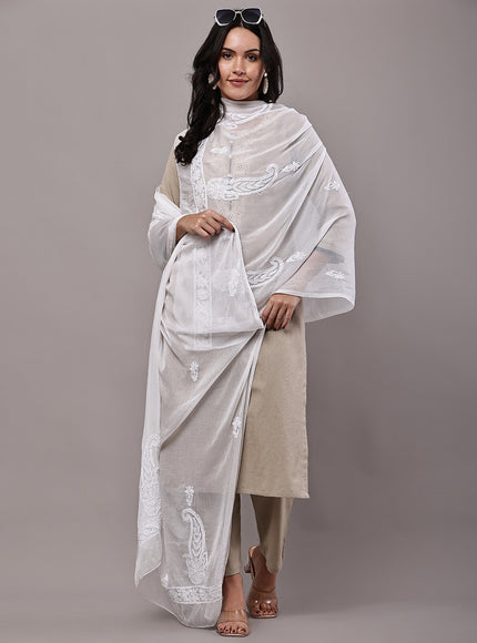 NatureThread Stylish Georgette Dupatta for Women | Soft Lightweight Designer Dupatta