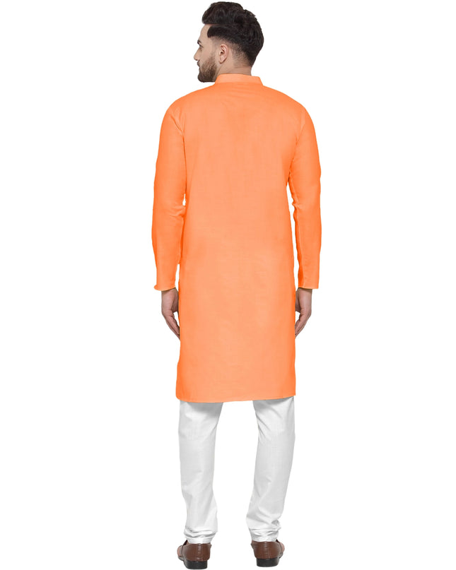 Men's Cotton Blend Kurta Pyjama Set