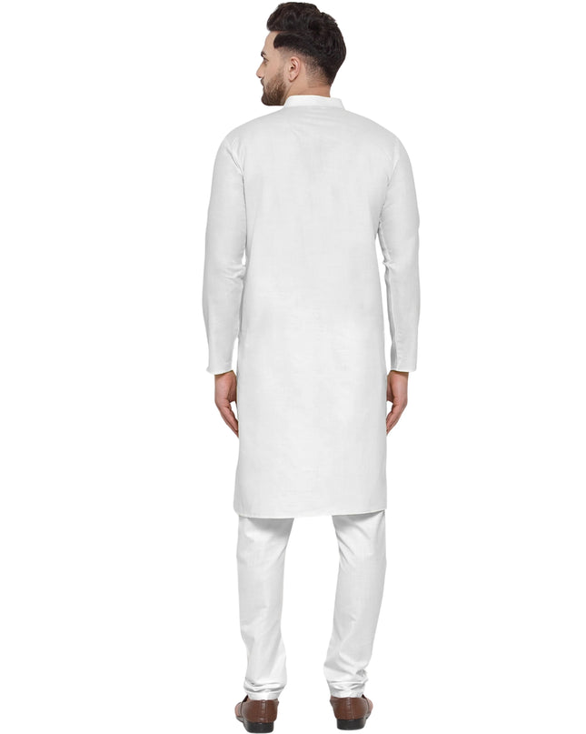 Men's Cotton Blend Kurta Pyjama Set