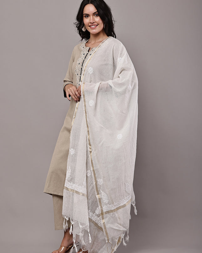 NatureThread Traditional Kota Dupatta for Women | Lightweight Ethnic Dupatta