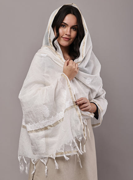 NatureThread Traditional Kota Dupatta for Women | Lightweight Ethnic Dupatta
