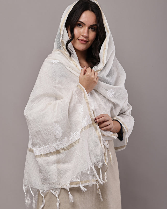 NatureThread Traditional Kota Dupatta for Women | Lightweight Ethnic Dupatta
