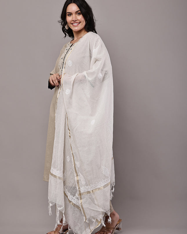 NatureThread Traditional Kota Dupatta for Women | Lightweight Ethnic Dupatta