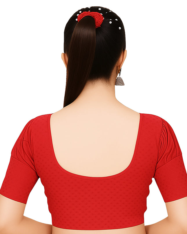 Puff Sleeve Readymade Blouse