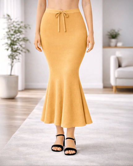 Saree Shapewear Petticoat for Women, Stretchable Cotton Blend