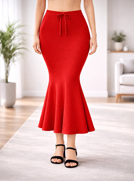 Saree Shapewear Petticoat for Women, Stretchable Cotton Blend