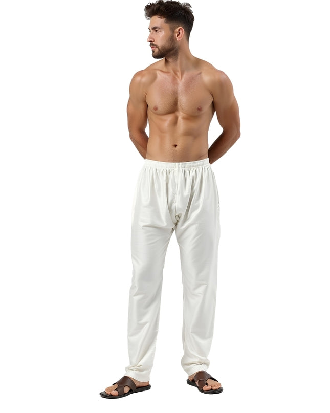 Men's Cotton Silk Pajama with Pockets