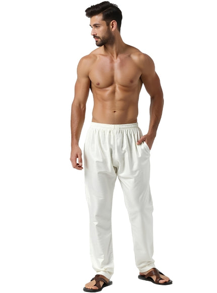 Men's Cotton Silk Pajama with Pockets