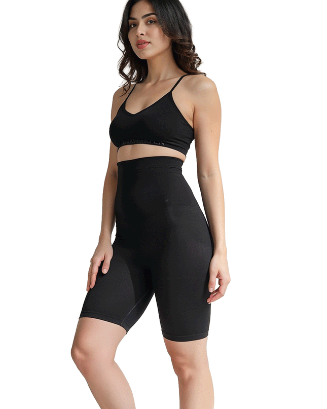 Shapewear Shorts - High Waisted Tummy Control Body Shaper