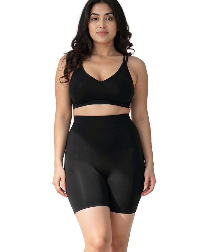 Shapewear Shorts - High Waisted Tummy Control Body Shaper