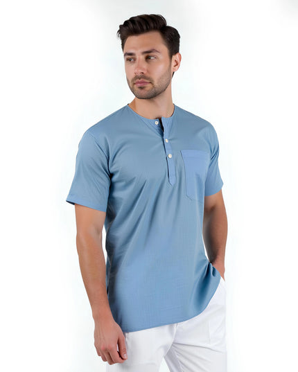 Men's Ethnic Short Kurta  100% Cotton