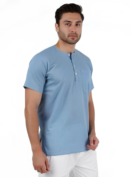 Men's Ethnic Short Kurta  100% Cotton